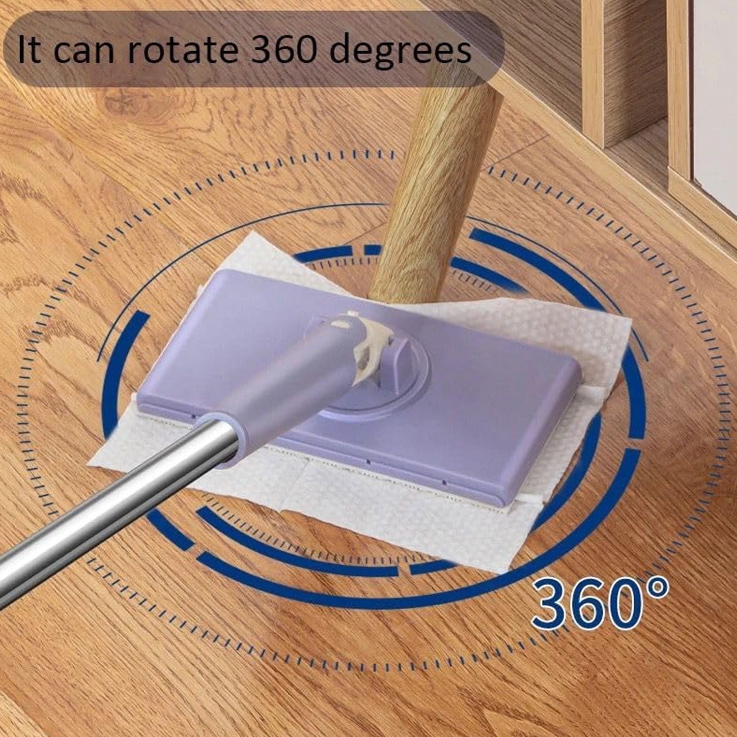 Automatic Cloth Changing Mini Mop with Push Pull Cloth Changing Handle (1 Pc) Automatic Cloth Changing Mini Mop with Push Pull Cloth Changing Handle (1 Pc)